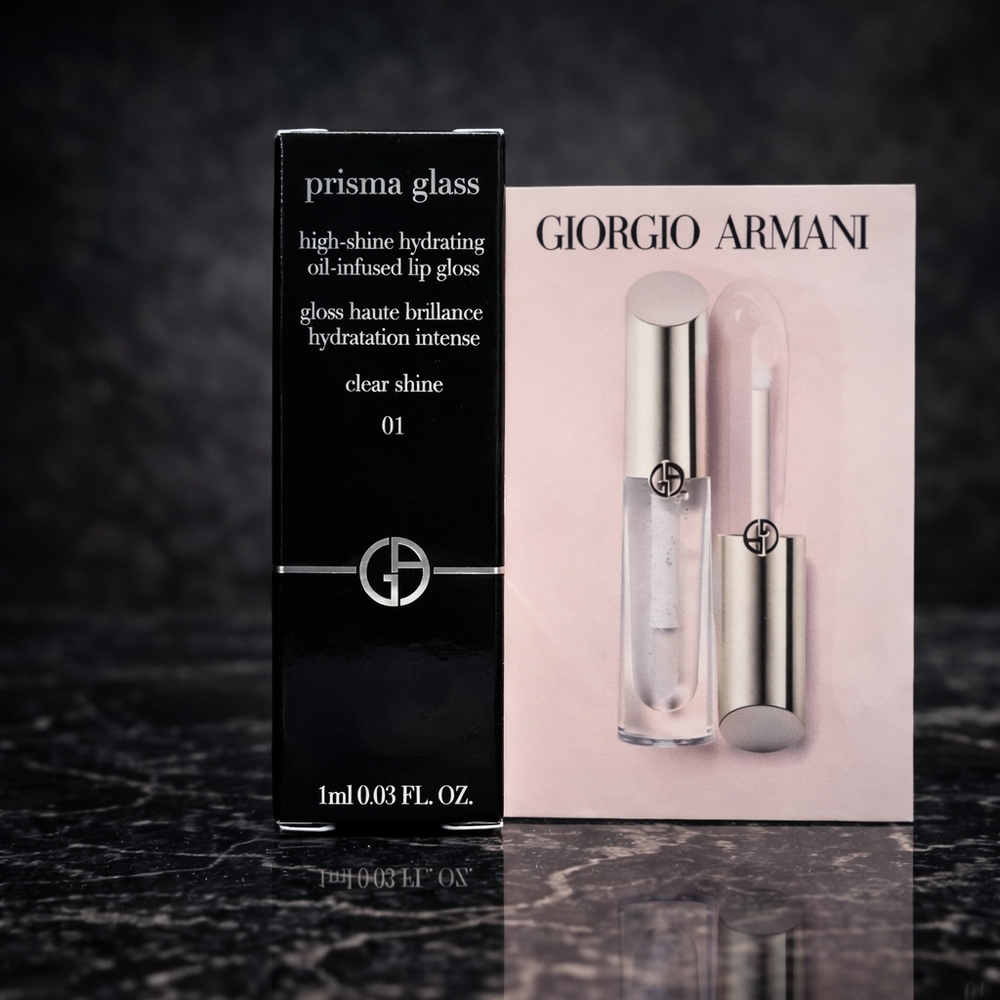 Giorgio Armani Prisma Glass Lip Gloss - Clear Shine (01)